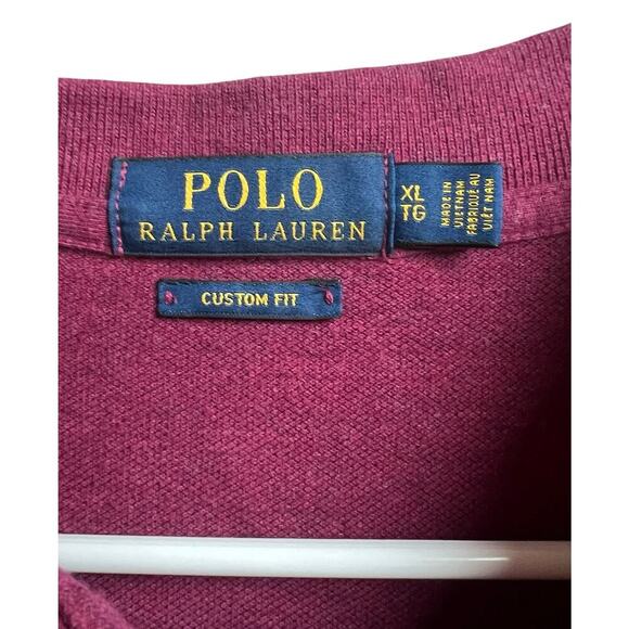 Polo Ralph Lauren Men's Purplish Custom Fit Polo XL - Picture 2 of 8